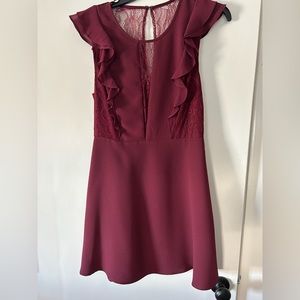 BCBG dress in color Red Wine size 6 , NWT